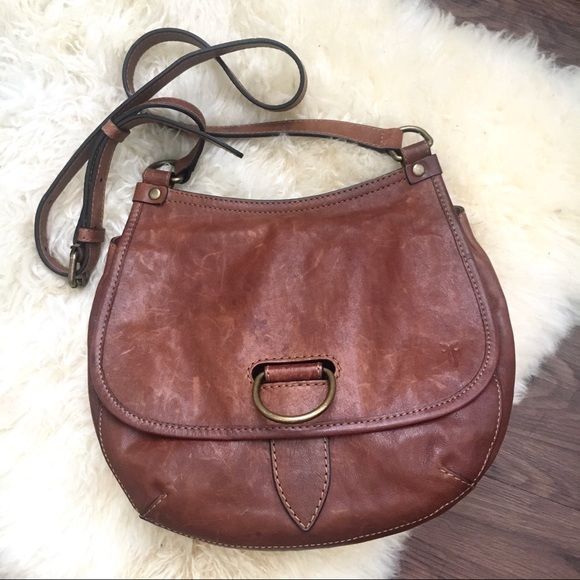 frye lucy leather crossbody bag
